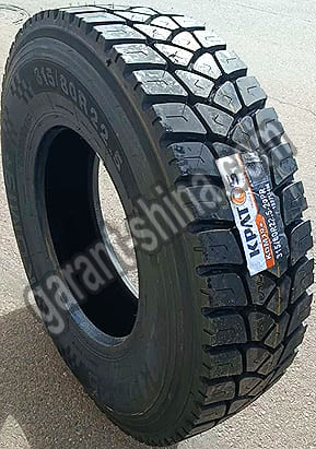 Kpatos KDM19+ (привод-карьер) 315/80 R22.5 157/154M 20PR - Фото реальной шины с этикеткой